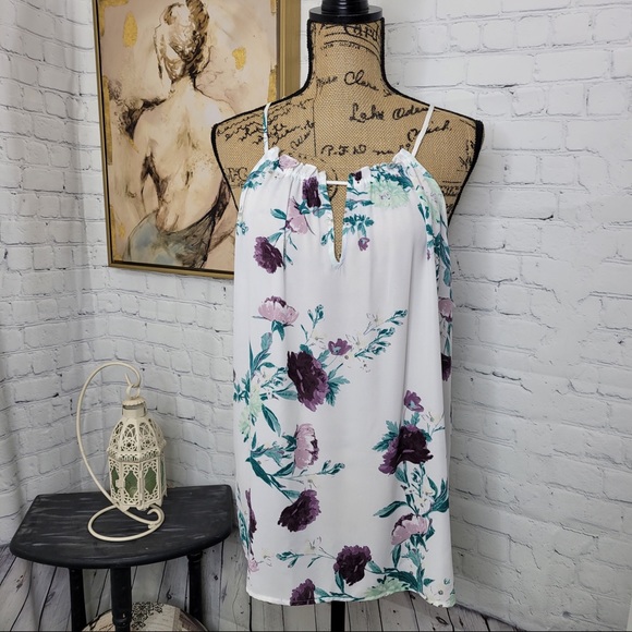 New York & Company floral blouse - Picture 2 of 11